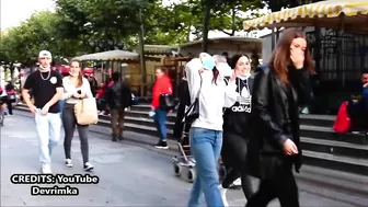 Bushman funny prank in Germany