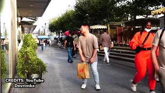 Bushman funny prank in Germany