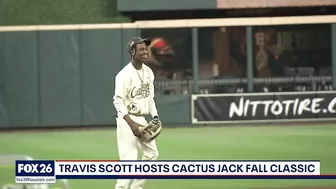 Travis Scott brings together big names for a celebrity softball game