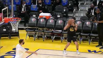 Klay Thompson Back On Court & Can’t Miss a Shot ????