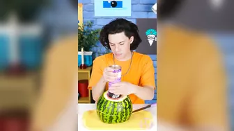 Awesome Way to Slice Watermelon || Testing Cool TikTok life hacks #shorts #SMOL