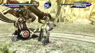 Bayonetta 2 - coop crazy combos compilation, 2 players