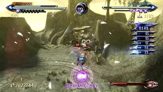 Bayonetta 2 - coop crazy combos compilation, 2 players