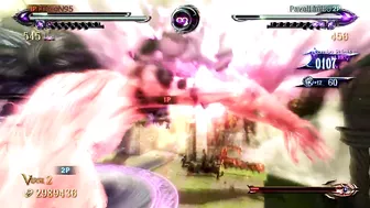 Bayonetta 2 - coop crazy combos compilation, 2 players