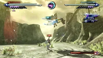 Bayonetta 2 - coop crazy combos compilation, 2 players