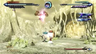 Bayonetta 2 - coop crazy combos compilation, 2 players