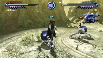 Bayonetta 2 - coop crazy combos compilation, 2 players