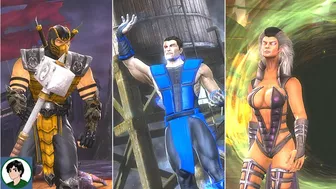 Mortal Kombat Komplete Edition - Characters Intros Swap Compilation Part 19