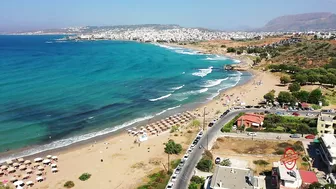 Golden beach (Chrissi akti) Chania Crete Greece