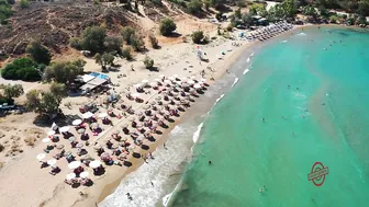 Golden beach (Chrissi akti) Chania Crete Greece