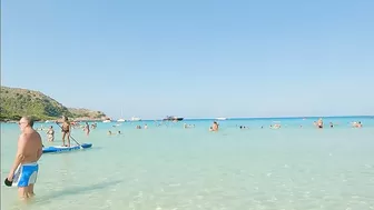 Beach Walk | Cala agulla | Mallorca | Spain 4K |