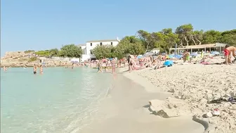 Beach Walk | Cala agulla | Mallorca | Spain 4K |