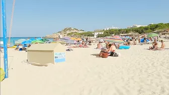 Beach Walk | Cala agulla | Mallorca | Spain 4K |