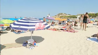 Beach Walk | Cala agulla | Mallorca | Spain 4K |