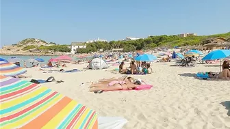 Beach Walk | Cala agulla | Mallorca | Spain 4K |