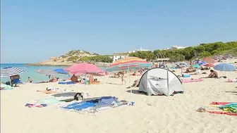 Beach Walk | Cala agulla | Mallorca | Spain 4K |