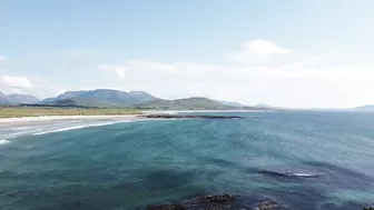 The Crystal Clear Waters of the Atlantic Ocean with Stunning Remote Beach in West Mayo,Ireland.