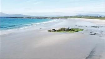 The Crystal Clear Waters of the Atlantic Ocean with Stunning Remote Beach in West Mayo,Ireland.