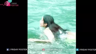 Janhvi Kapoor Swimmimg Video | Janhvi Kapoor Bikini Swim | Friday Poster