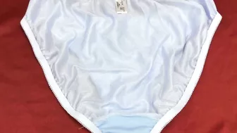 Light Blue Nylon Panties Bikini Japanese Panties Sexy Size LL | กางเกงในเซ็กซี่ #129