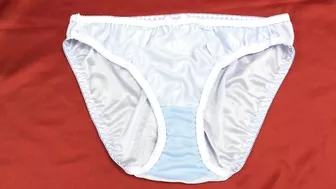 Light Blue Nylon Panties Bikini Japanese Panties Sexy Size LL | กางเกงในเซ็กซี่ #129