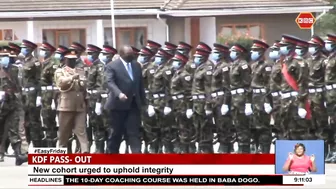 Be model soldiers, President Kenyatta tasks new KDF servicemen