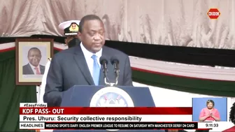 Be model soldiers, President Kenyatta tasks new KDF servicemen