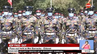 Be model soldiers, President Kenyatta tasks new KDF servicemen