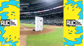 Travis Scott Runs Like An Anime Character After Hitting A Home Run At Celebrity Game