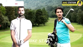 Funny joke ; Take care of your wife while playing golf