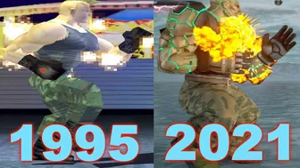 Evolution of Jack Dark Greeting in 11 games (1995-2021)