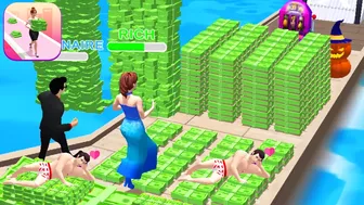 MONEY RUN 3D! game MAX RICH GAME ???????????? Gameplay All Levels Walkthrough iOS, Android New Game 3D Mobile