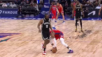 James Harden retires mid game ????‍♂️ Nets vs Pistons