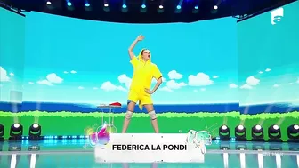 I s-au făcut ochii cât cepele când a văzut ce face pe scenă. Twerk by Federica Pondi