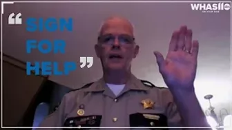 WATCH: Kentucky sheriff shows how to do TikTok hand signal for help that led to teen's rescue