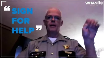 WATCH: Kentucky sheriff shows how to do TikTok hand signal for help that led to teen's rescue