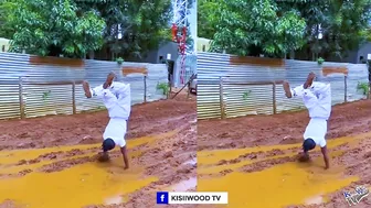 Erick Omondi goes Mud again in Kisii Embarambamba Challenge