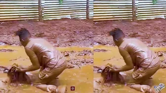 Erick Omondi goes Mud again in Kisii Embarambamba Challenge