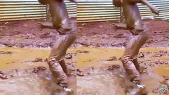 Erick Omondi goes Mud again in Kisii Embarambamba Challenge