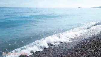 HEY ! BEAUTIFUL SUNNY DAY AT THE BEACH ⛱️ FRENCH RIVIERA FRANCE ????????☀️????????☀️????????☀️????????