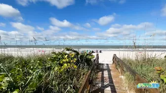 View of the Beach from the Boardwalk at Delnor-Wiggins on a Beautiful Saturday Morning 11.06.21