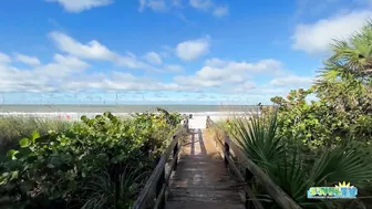 View of the Beach from the Boardwalk at Delnor-Wiggins on a Beautiful Saturday Morning 11.06.21