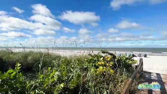 View of the Beach from the Boardwalk at Delnor-Wiggins on a Beautiful Saturday Morning 11.06.21