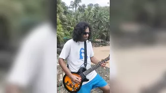 Lenon Pires - Sunday guitar Jam at Kakonem beach /waterfalls - Sun sand sea and Rock n Roll