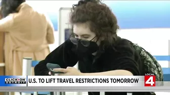 US to lift travel international travel restrictions Monday -- what to know