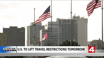 US to lift travel international travel restrictions Monday -- what to know