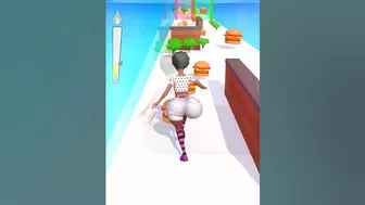 twerk race 3d |twerk race 3d game |twerk race 3d gameplay #shorts