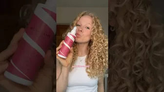 NEW Flexible Hold Hairspray for longer lasting curls ???? Holds without any crunch ❤️ #curlyhair