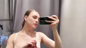 [4K] TRY ON HAUL | Transparent Clothes with Karen