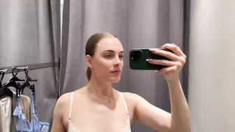 [4K] TRY ON HAUL | Transparent Clothes with Karen